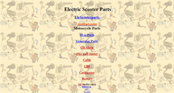 Desktop Screenshot of elescooterparts.com